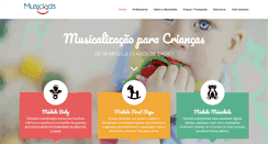 Desktop Screenshot of musickids.com.br